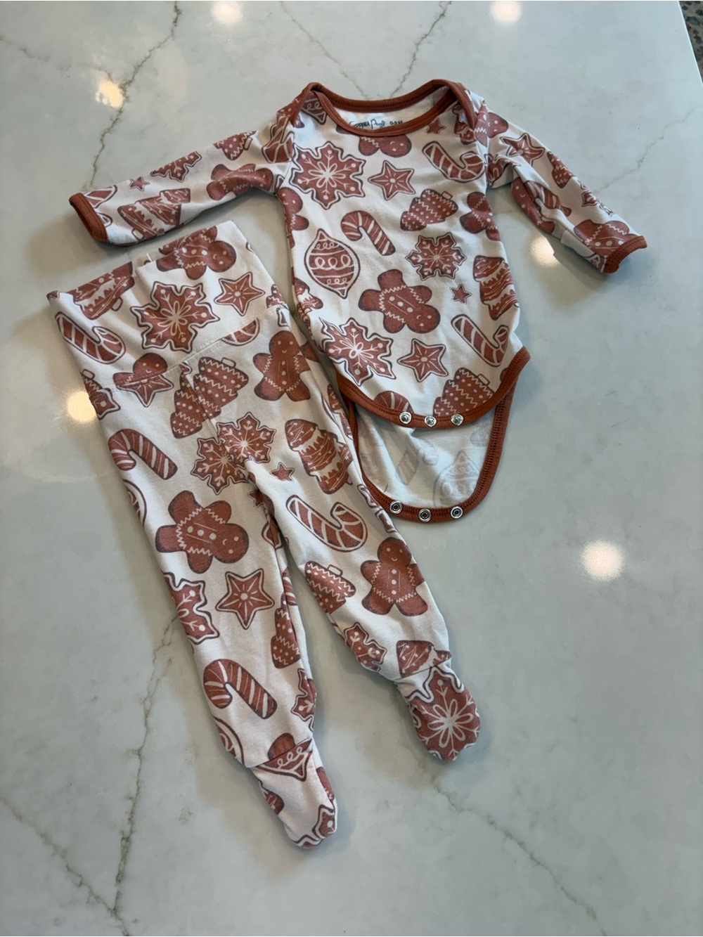 Copper Pearl Set // 0-3m